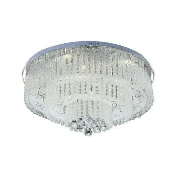 Europos stiliaus kambarį žibintai kristalų lempos apvalios lubų šviesos diodų (LED salė žibintai miegamasis žibintai SJ7 ya75