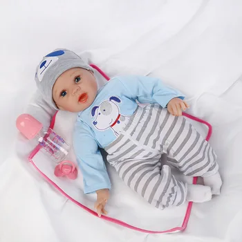 24 Colių Modeliavimas Vaikų Žaislų Modeliavimas Lėlė Mergaitė Gimtadienio Dovana Žaislas Silikono Lėlės Kūdikių Ankstyvojo Ugdymo Žaislas Reborn Baby Lėlės