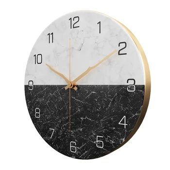 Silent Sieninis Laikrodis Rankas Kambarį Dizaineris Modernaus Dizaino Sieninis Laikrodis Estetinės Kūrybos Metalo Reloj De Sumalti Namų Dekoro BZ50