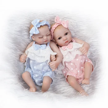 11Inches Reborn Baby Doll, Drebulės Miega Kūdikis Gyvas Naujagimis Vinilo Unpainted Nebaigtų Dalių 
