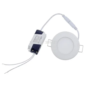 3W 300lm AC85~265V Šaltai Balta/šiltai Balta LED Lubų LED Šviestuvai Led Skydelio Apšvietimas Lemputės Aukštos Kokybės 30pcs
