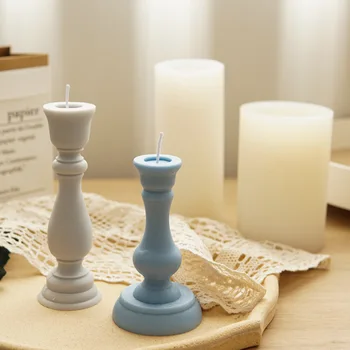 Europos Stiliaus Žvakė Žvakidė Pelėsių Namų Puošybai 