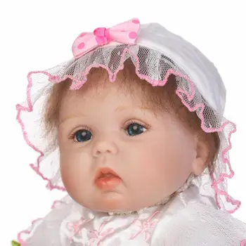 42cm Audinio Organas, Silikono Lėlės Reborn Baby Nekilnojamojo Naujagimiui Lėlės Minkštos Vaikų Lėlės, Žaislai Bebe Bonecas Atgimsta