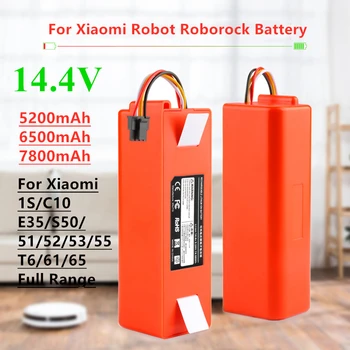 Robotizuotas Dulkių siurblys Bateriją už Xiaomi Robotas Roborock S50 S51 S55 Priedų, Atsarginių Dalių li-ion 5200mAh
