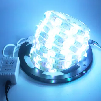 OSIDEN100M LED Juosta 5050 RGBW DC12V 60 LED/m RGB+Balta / RGB+Šiltai Baltos spalvos Lanksti LED Šviesos 5m/daug Geriau Nei Smd3528 5630 2835