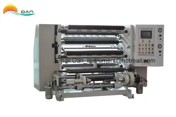 PLC Valdymo Didelės Spartos Ritininio Popieriaus ,plėvelės, Išilginio pjovimo Mašina ,pjovimo mašina
