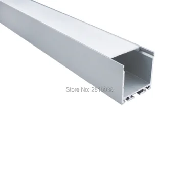 10 X 1M Rinkiniai/Daug Gamyklos kaina led aliuminio štampavimo ir anoduoto aliuminio led kanalo lubos Ar sieniniai šviestuvai